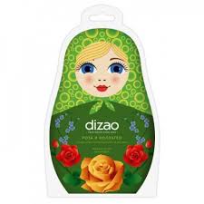 Musująca maska na płachcie oczyszczająca z ekstraktem z róży i kolagenem - Matrioszka Dizao