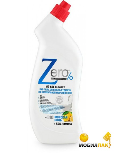 Zero-Eco Żel do Mycia Toalet Bio Kwas Cytrynowy 10%+Ekstrakt z Drzew Iglastych